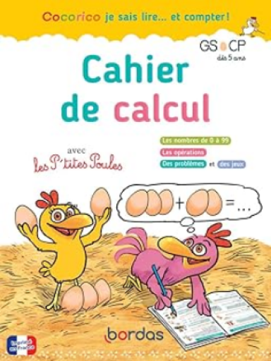 児童書「P'tites Poules - Cahier de calcul」9782047402856
