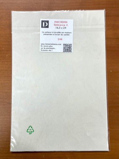 羊皮紙 Parchemin 16.3×24