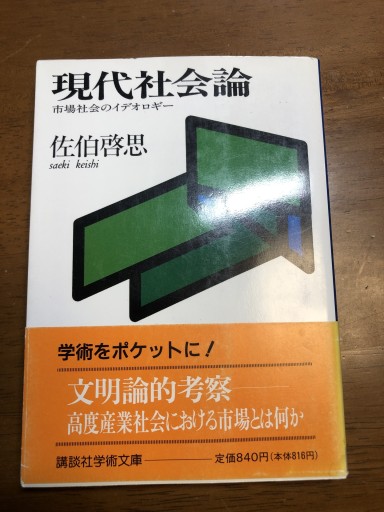 現代社会論: 市場社会のイデオロギー（講談社学術文庫 1160）