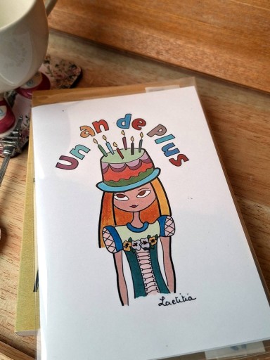 ブックカバー anniversaire