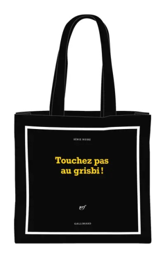 Sac en tissu Série noire «Touchez pas au grisbi !»