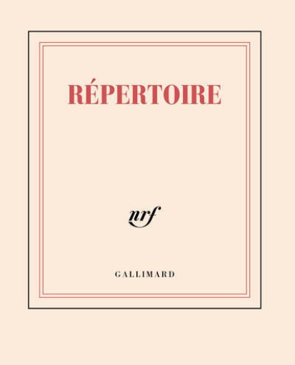 Répertoire littéraire (papeterie)