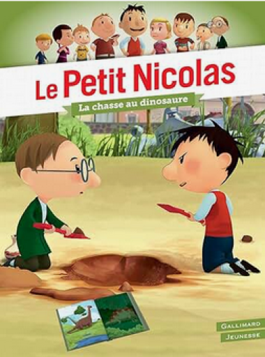 児童書「Le Petit Nicolas 18- La Chasse au dinosaure」