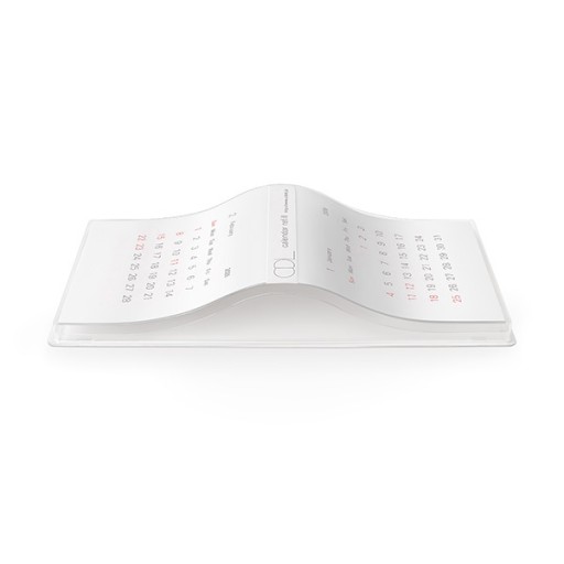 Desktop calendar 2026 “wave motion” refill