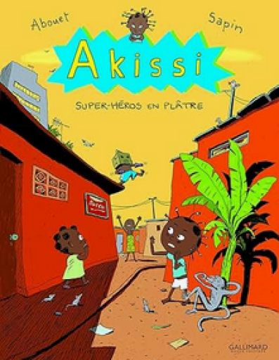 バンドデシネ「Akissi: Super-héros en plâtre」