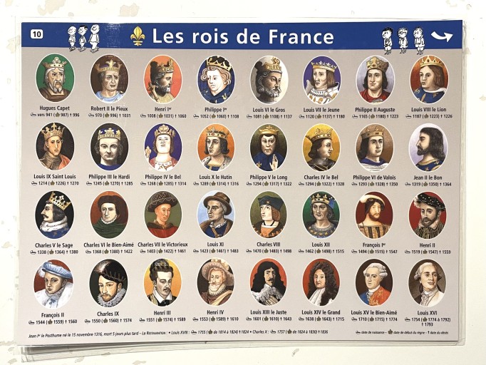 Les rois de France / Les présidents de la République