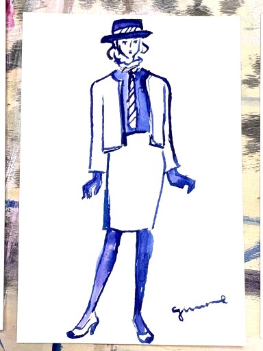 Fashion sketch 1115-2