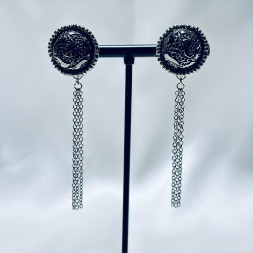Japanese vintage button pierces【A】
