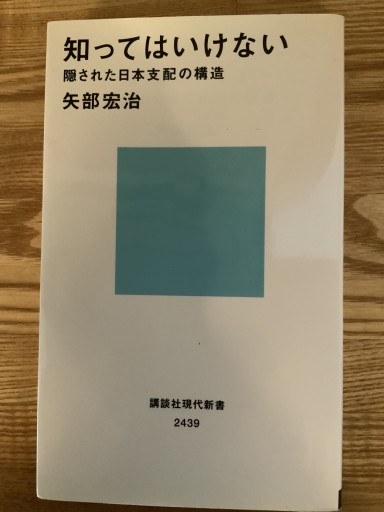 知ってはいけない 隠された日本支配の構造(講談社現代新書 2439)