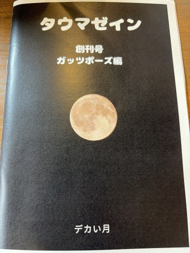 タウマゼイン 創刊号 ガッツポーズ編