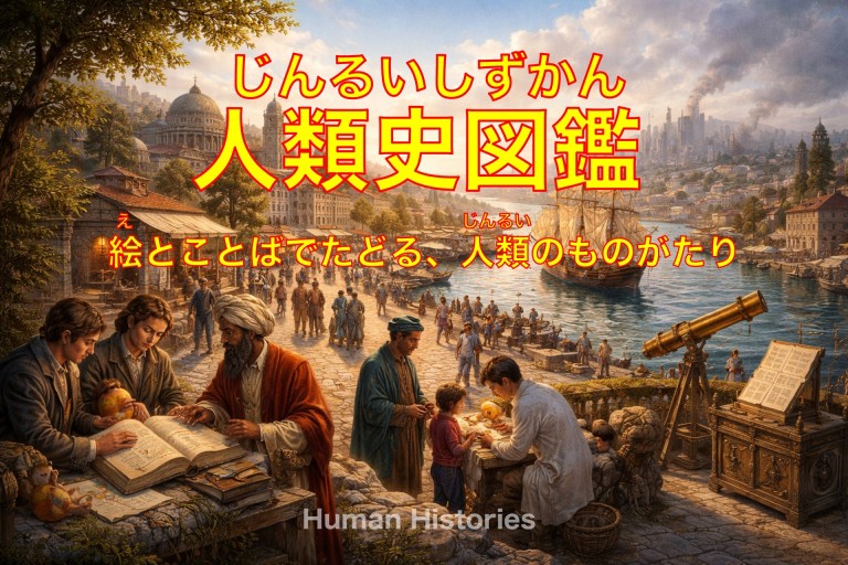 人類史図鑑: 絵とことばでたどる、人類のものがたり