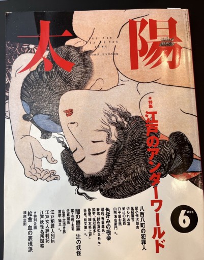 太陽 1993年6月号 特集江戸のアンダーワールド