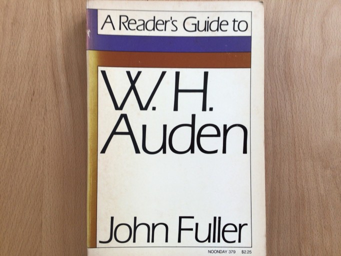A Reader's Guide to W.H. Auden