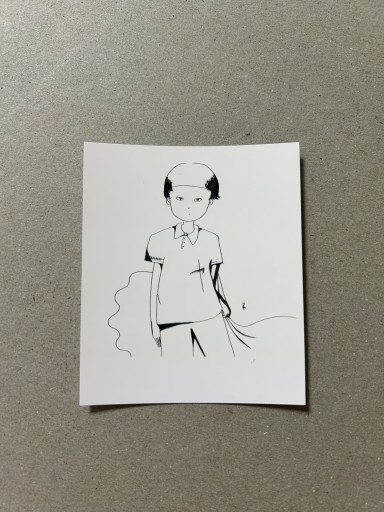 シール【向かい風と傷】