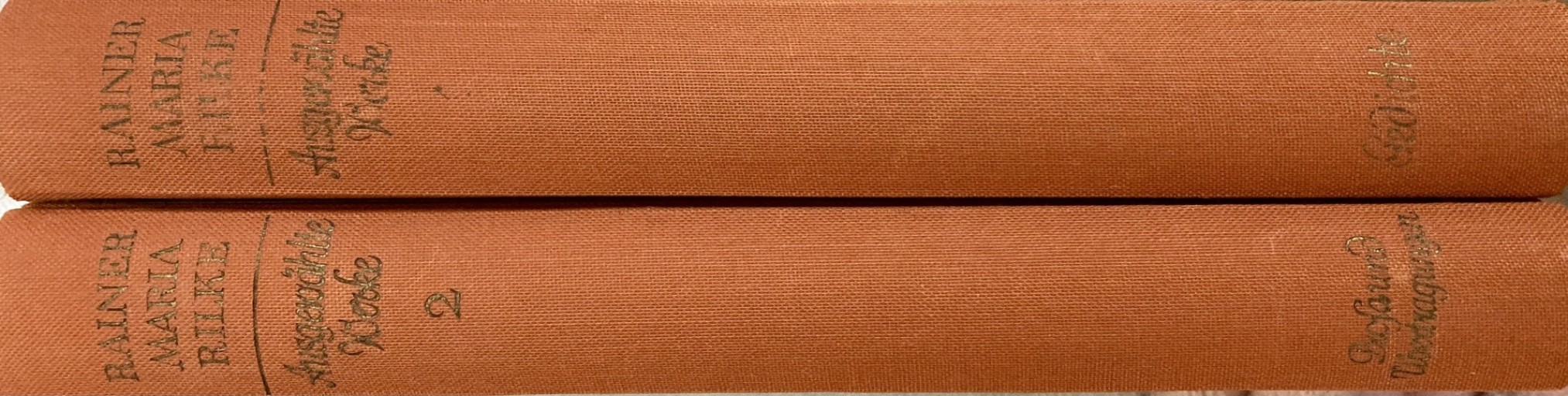 AUSGEWÄHLTE WERKE 1、2（RAINER MARIA RILKE）