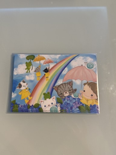 雨上がりポストカード