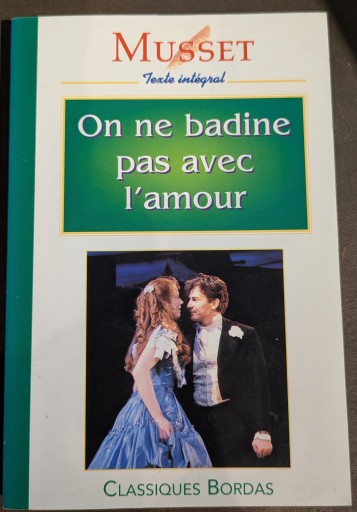 On ne badine pas avec l'amour