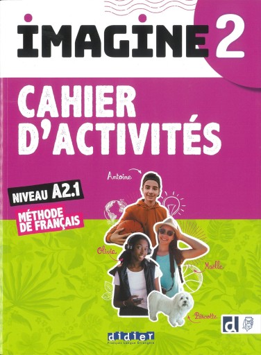 Imagine 2, A2.1 : Cahier d'activités - Books Kinokuniya Tokyo