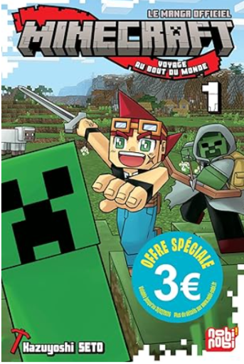 仏訳漫画「Minecraft : Voyage au bout du monde Tome 1 [9782384967940]」