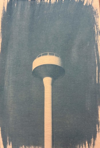 structures in blue