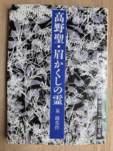 高野聖・眉かくしの霊（岩波文庫）