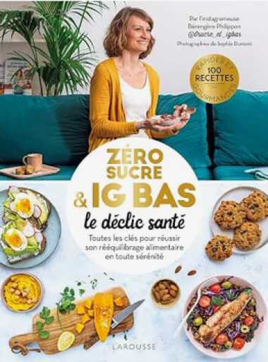 料理本「Zéro sucre & IG bas」