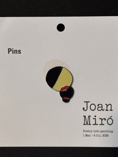 ピンズ Joan Miro