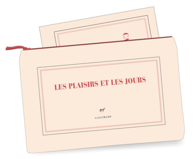 Trousse "Les plaisirs et les jours" (papeterie)