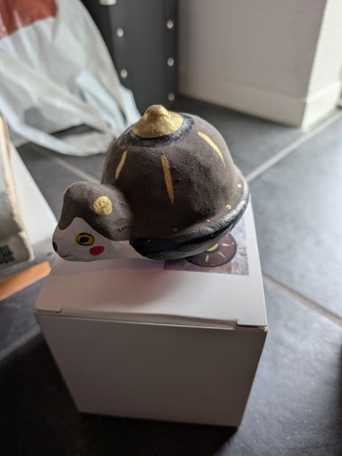 土鈴 文福茶釜