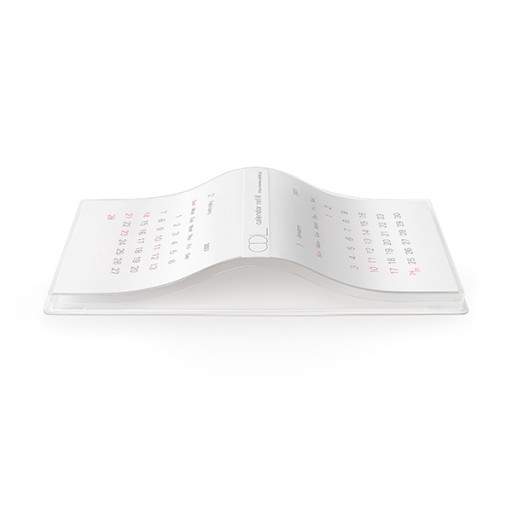 Desktop calendar 2027 “wave motion” refill