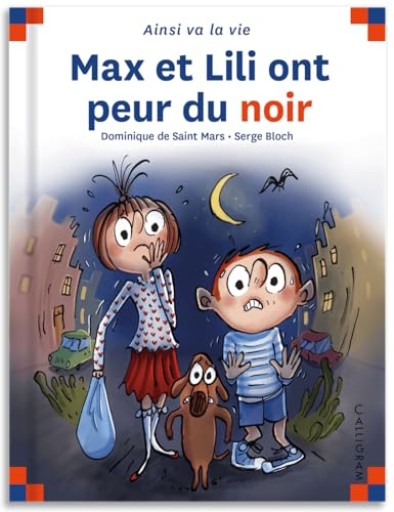 バンドデシネ「Max et Lili ont peur du noir N122」